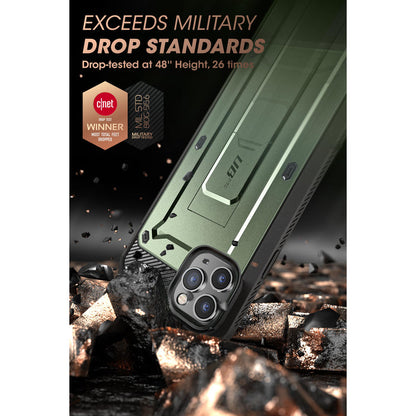 iPhone 13 Pro Max 6.7 inch Unicorn Beetle Pro Rugged Case-Dark Green