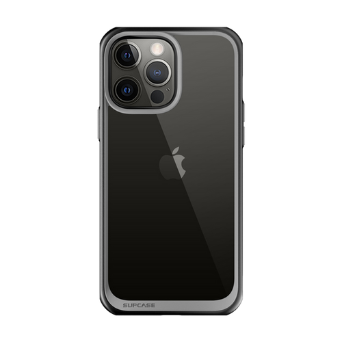 iPhone 13 Pro Max 6.7 inch Unicorn Beetle Style Slim Clear Case-Black