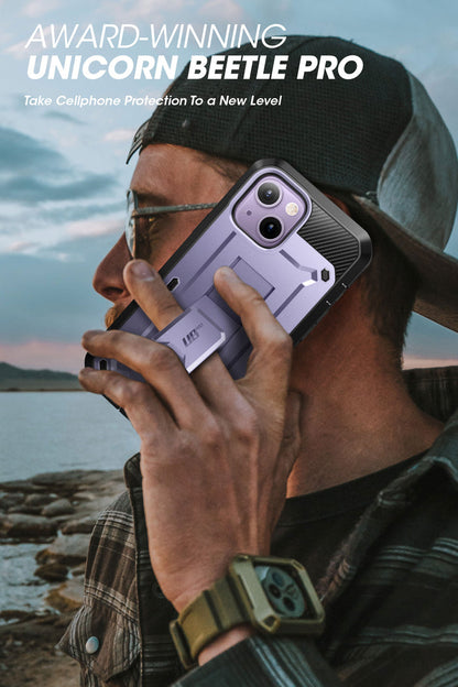 iPhone 14 Plus 6.7 inch Unicorn Beetle PRO Rugged Case-Deep Purple