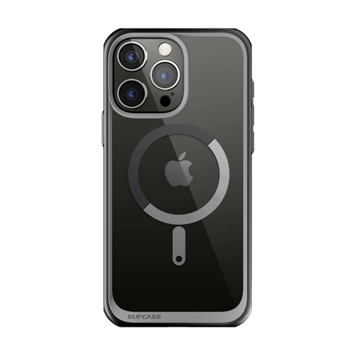 iPhone 15 Pro Max 6.7 inch Unicorn Beetle MAG Slim Clear MagSafe Case(open box)-Black