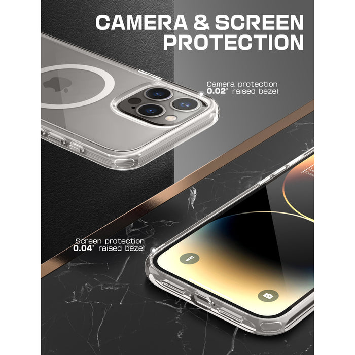 iPhone 15 Pro Max 6.7 inch Unicorn Beetle MAG Slim Clear MagSafe Case(open box)-Clear