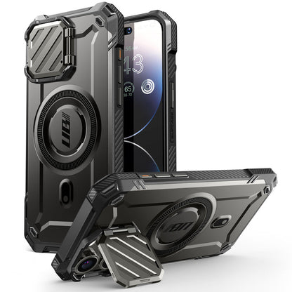 iPhone 15 Pro Max 6.7 inch Unicorn Beetle MAG XT MagSafe Case(open box)-Black