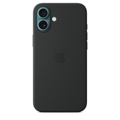 iPhone 16 Plus Silicone Case with Mag Safe, Black
