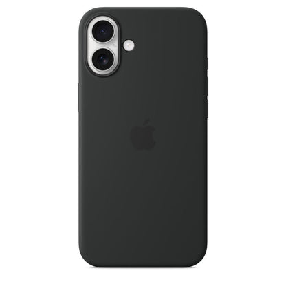 iPhone 16 Plus Silicone Case with Mag Safe, Black
