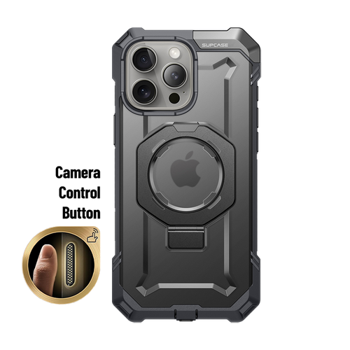iPhone 16 Pro 6.3 inch UB Grip MagSafe Camera Control Button Phone Case-Gray