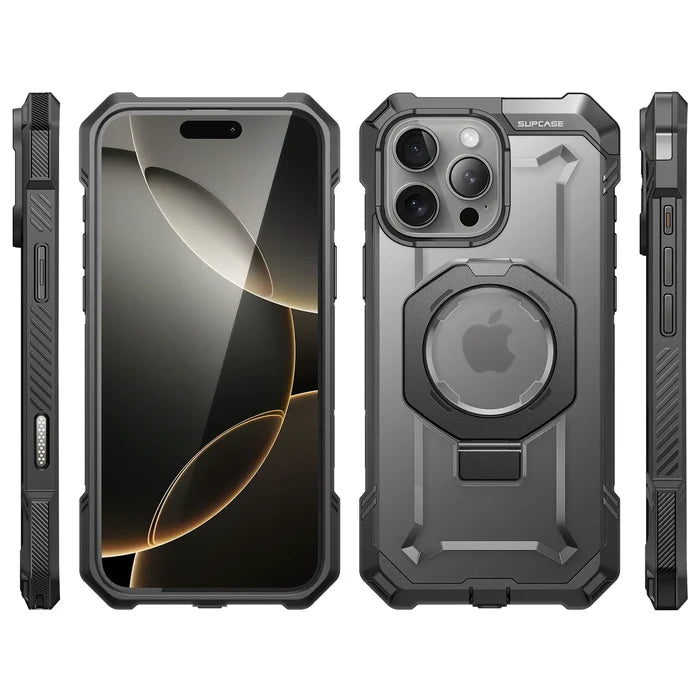 iPhone 16 Pro Max 6.9 inch UB Grip MagSafe Camera Control Button Phone Case-Gray