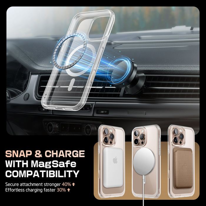 iPhone 16 Pro Max 6.9 inch Unicorn Beetle MAG Slim Clear MagSafe Camera Control Button Case-Clear