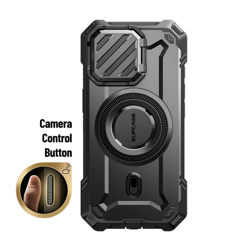 iPhone 16 Pro Max 6.9 inch Unicorn Beetle MAG XT MagSafe Case- Black