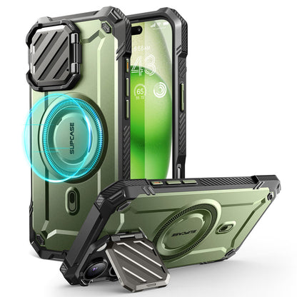 iPhone 16 Pro Max 6.9 inch Unicorn Beetle MAG XT MagSafe Case- Dark Green