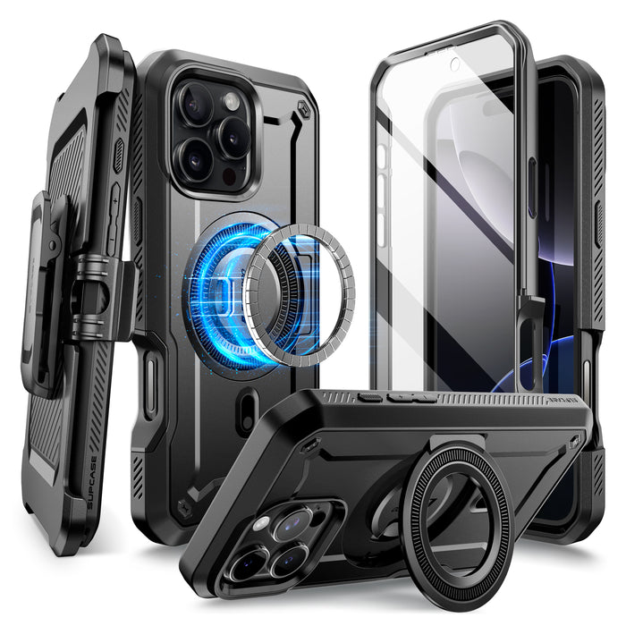 iPhone 16 Pro Max 6.9 inch Unicorn Beetle PRO MAG Rugged MagSafe Case-Gun Metal