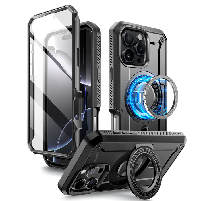 iPhone 16 Pro Max 6.9 inch Unicorn Beetle PRO MAG Rugged MagSafe Case-Gun Metal