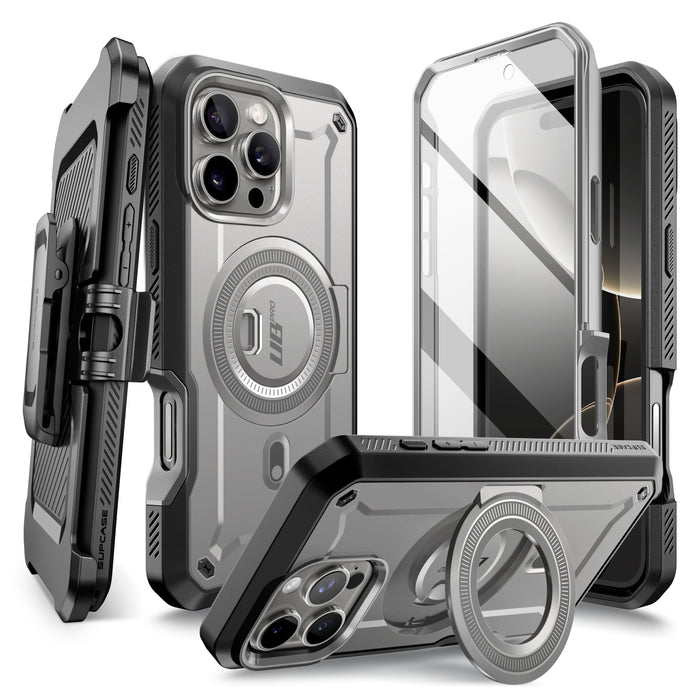 iPhone 16 Pro Max 6.9 inch Unicorn Beetle PRO MAG Rugged MagSafe Case-Titan Gray