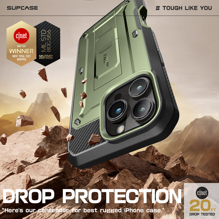 iPhone 16 Pro Max 6.9 inch Unicorn Beetle PRO Rugged Case-Dark Green