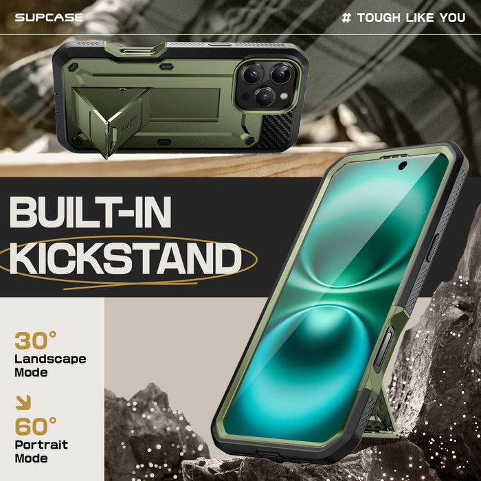 iPhone 16 Pro Max 6.9 inch Unicorn Beetle PRO Rugged Case-Dark Green
