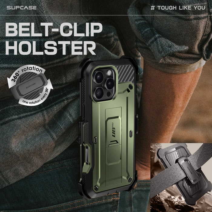 iPhone 16 Pro Max 6.9 inch Unicorn Beetle PRO Rugged Case-Dark Green