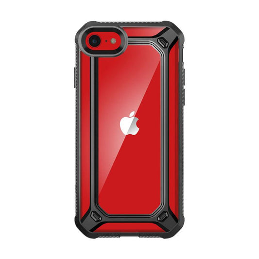 iPhone SE Unicorn Beetle Exo Clear Case-Black