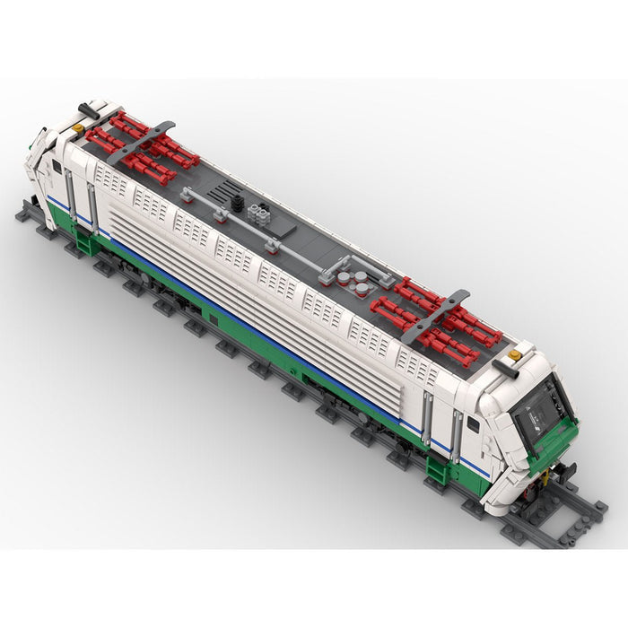 Italy State Railway Class Locomotive Klemmbausteine (Static/1457PCS） - LesDiy - Klemmbausteine