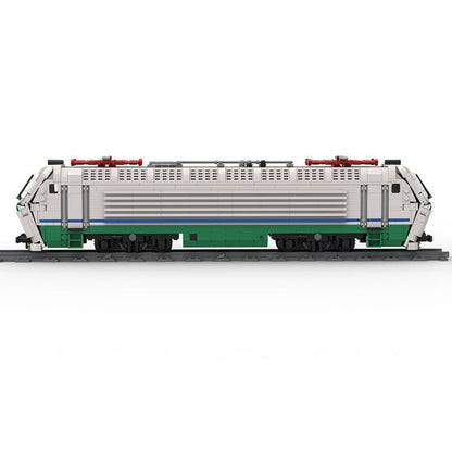 Italy State Railway Class Locomotive Klemmbausteine (Static/1457PCS） - LesDiy - Klemmbausteine