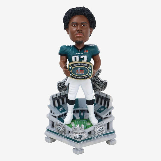 Jahan Dotson Philadelphia Eagles Super Bowl LIX Champions Celebration Bobblehead