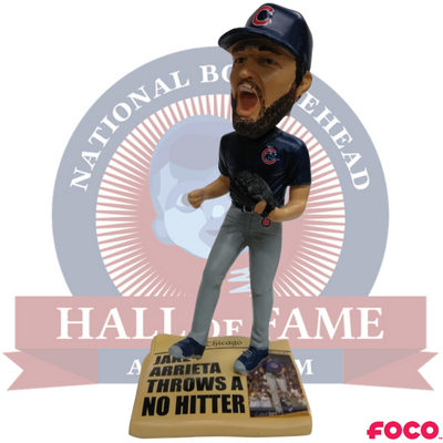 Jake Arrieta 2015 No-Hitter Bobblehead - National Bobblehead HOF Store
