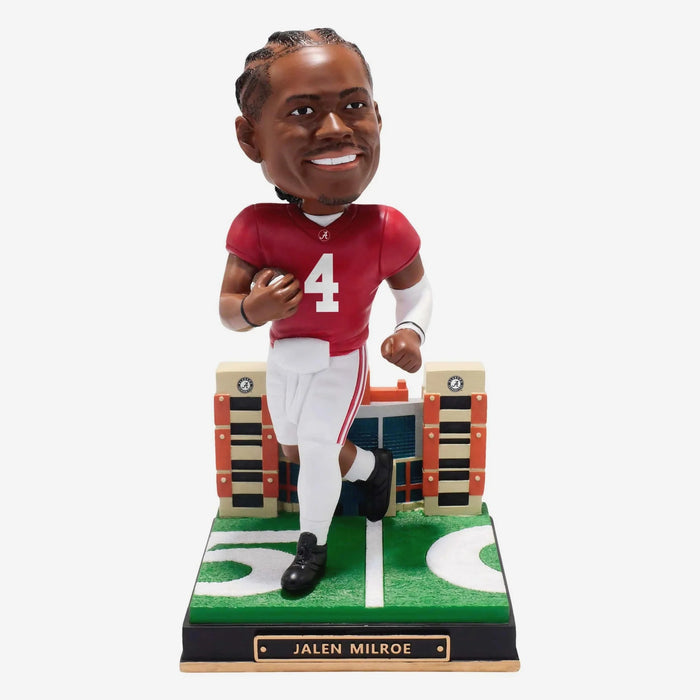Jalen Milroe Alabama Crimson Tide Gates Series NCAA College Bobblehead