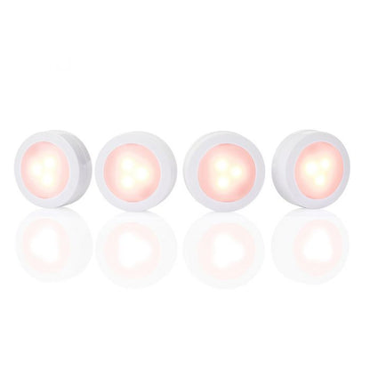 JML Mood Magic Beat Sound-responsive Remote-controlled Wireless LED Lights - Pack of 4 | A001884 from JML - DID Electrical