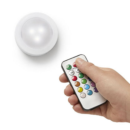 JML Mood Magic Beat Sound-responsive Remote-controlled Wireless LED Lights - Pack of 4 | A001884 from JML - DID Electrical