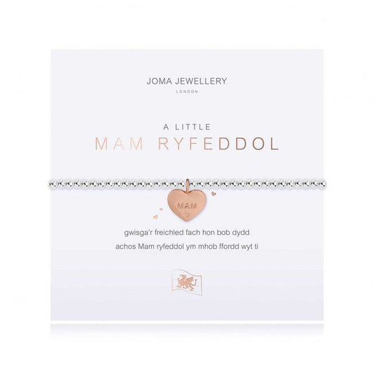 Joma A Little - Wonderful Mam Bracelet - Welsh