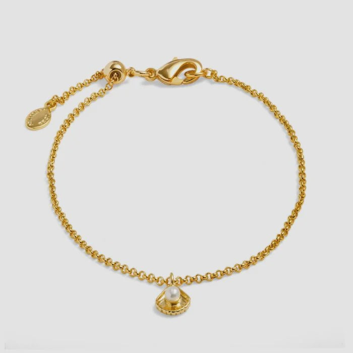 Joma Loved By You Pearl Shell Gold Bracelet