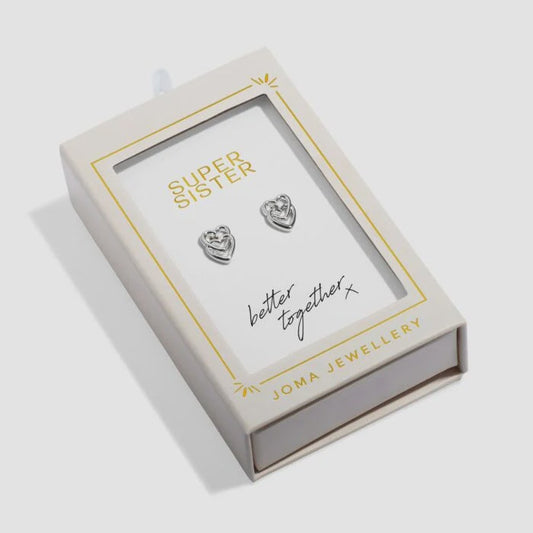 Joma Moments to Shine Stud Earrings - Super Sister