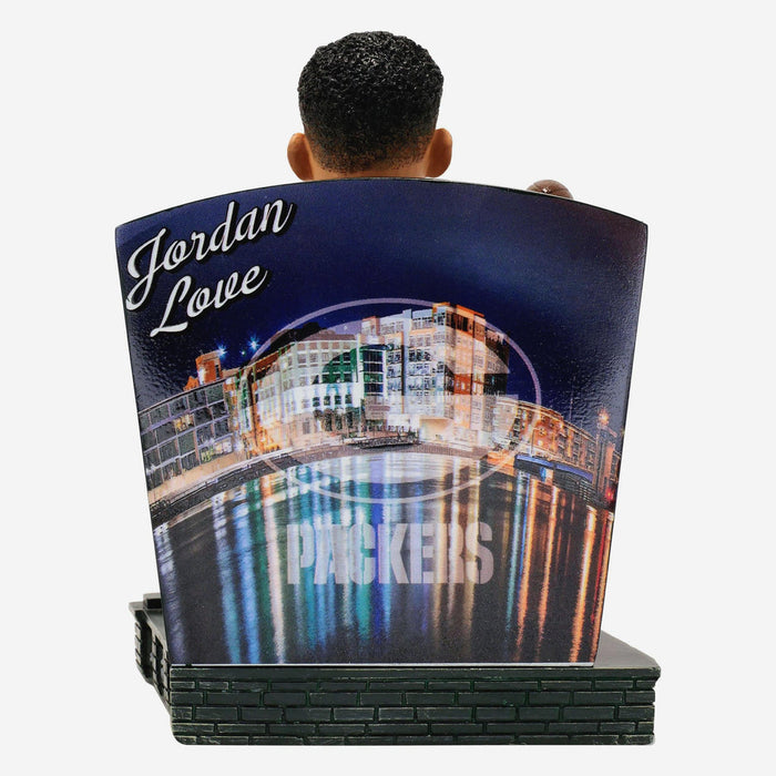 Jordan Love Green Bay Packers Greetings From NFL Football Bobblehead