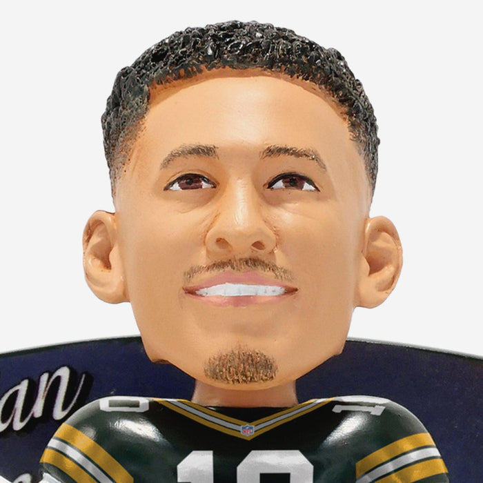 Jordan Love Green Bay Packers Greetings From NFL Football Bobblehead
