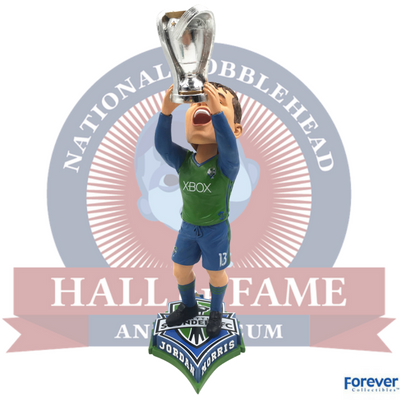 Jordan Morris Seattle Sounders 2016 MLS Cup Champions Bobblehead - National Bobblehead HOF Store