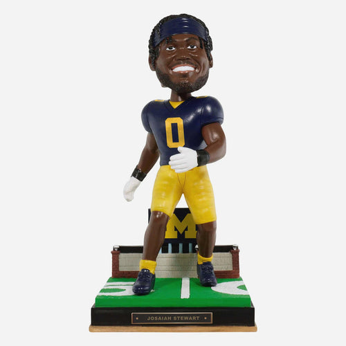 Josaiah Stewart Michigan Wolverines Gates Series NCAA College Bobblehead
