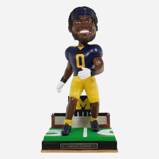 Josaiah Stewart Michigan Wolverines Gates Series NCAA College Bobblehead