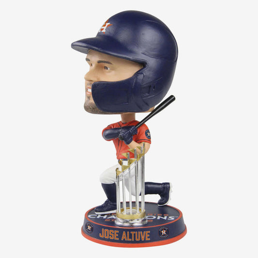 Jose Altuve Houston Astros 2022 World Series Champions Orange Jersey Bighead Bobblehead