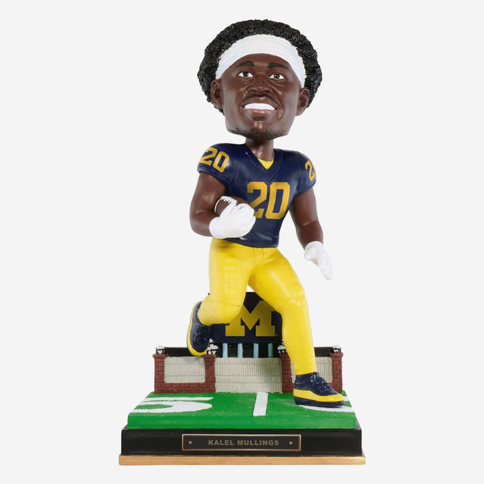 Kalel Mullings Michigan Wolverines Gates Series NCAA College Bobblehead