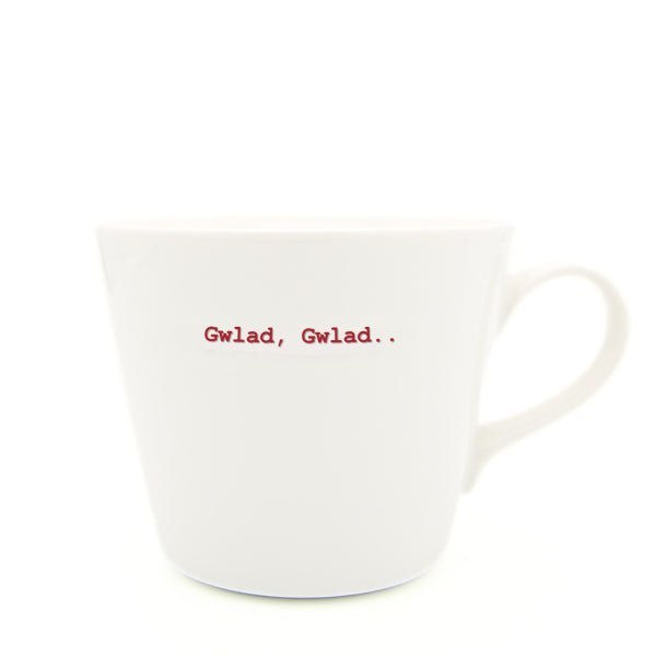 Keith Brymer Jones Bucket Mug - Gwlad, Gwlad..