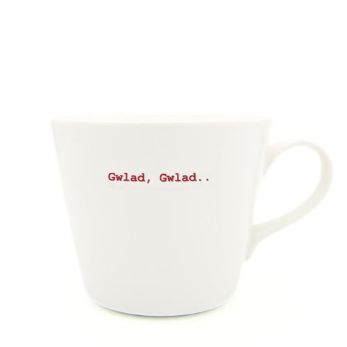 Keith Brymer Jones Bucket Mug - Gwlad, Gwlad..