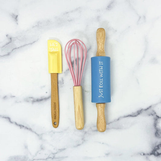 Kid's Silicone Baking Utensil Set