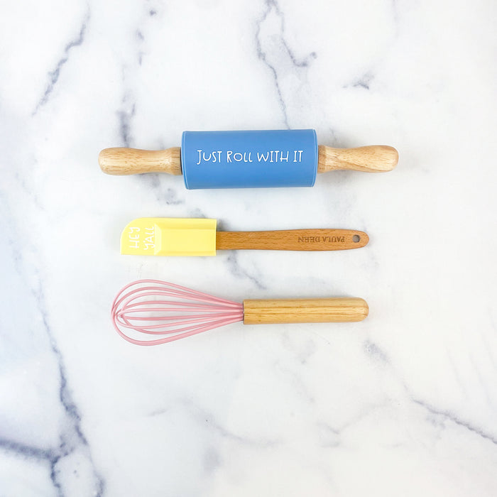 Kid's Silicone Baking Utensil Set