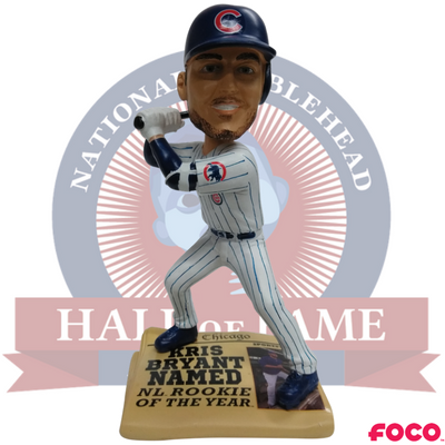 Kris Bryant 2015 Rookie of the Year Bobblehead - National Bobblehead HOF Store