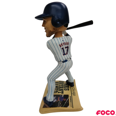 Kris Bryant 2015 Rookie of the Year Bobblehead - National Bobblehead HOF Store