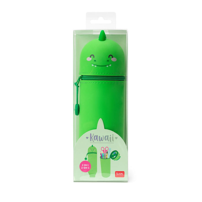 Legami Kawaii 2 in 1 Pencil Case - Dino