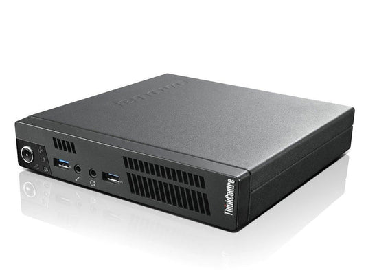 Lenovo ThinkCentre M73 Tiny Computer - Intel Celeron G1820T 2.9GHz 4GB RAM 128GB SSD WiFi Win 10 Pro Keyboard/Mouse - Coretek Computers