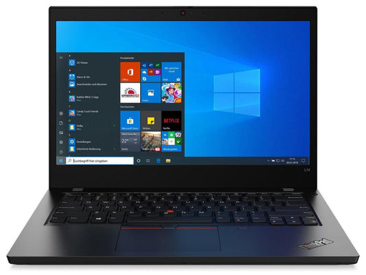 Lenovo ThinkPad L14 14" FHD Laptop - Core i5-10210U 16GB DDR4 256GB SSD Webcam Win 11 Pro x64 - Coretek Computers