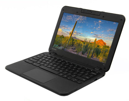 Lenovo ThinkPad N22 Laptop - Intel Celeron N3050 1.60GHz 4GB RAM 32GB SSD Webcam WiFi BT 4.0 HDMI 11.6" HD LED Ubuntu Linux v18.04 - Coretek Computers
