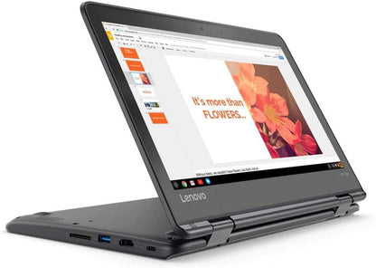 Lenovo Yoga N23 2-in-1 Touchscreen Chromebook - Mediatek MT8173 2.1GHz 4GB RAM 32GB SSD Card Reader Wifi Bluetooth ChromeOS AUE Jun 2027