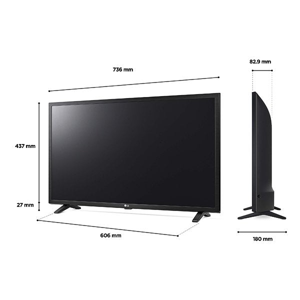 LG 32LQ630B6LA 32 inch HD Ready HDR Smart LED TV with AI Sound and WebOS Smart Platform