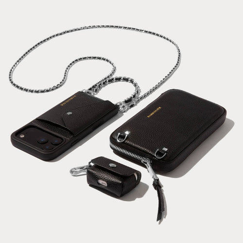Lily Essentials Set - Black/Silver